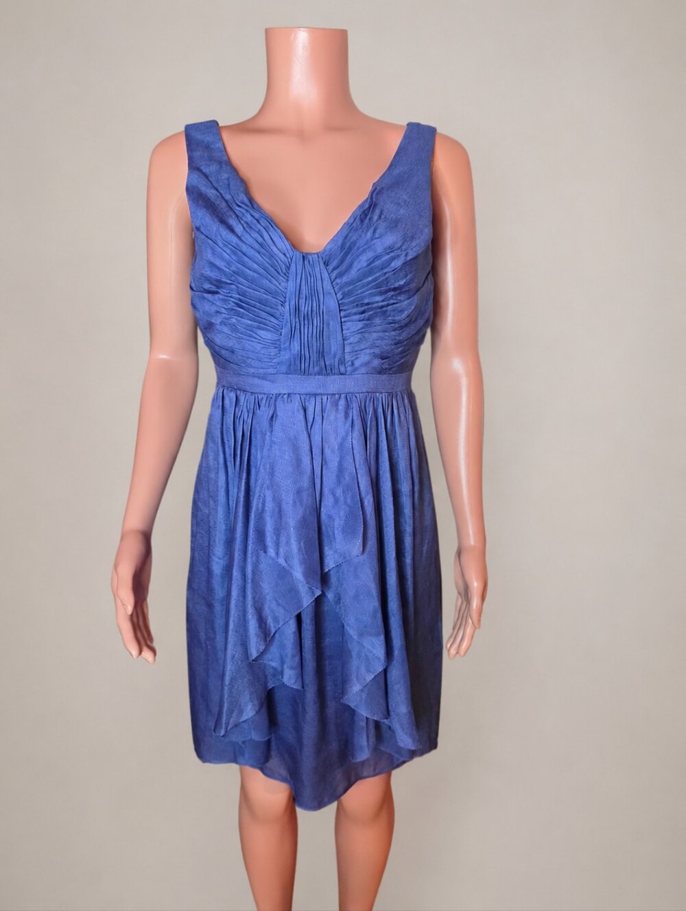 Anthropologie BHLDN Quillaree Silk Linen Blend Dress 4